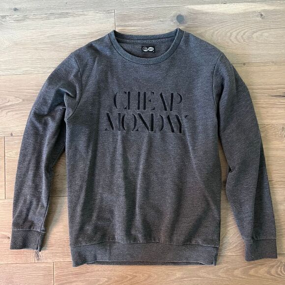 Cheap Monday Sweater Gray Size M - Picture 1 of 2